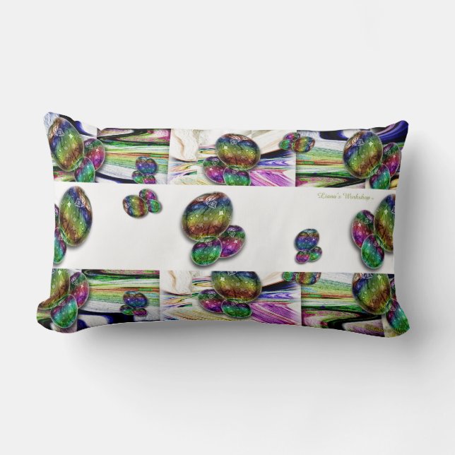 Rectangle Coussin d'oeufs de LW pâques (Recto)