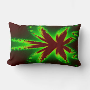 Rectangle Coussin Dragonfly in Flames