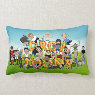 Rectangle Coussin Drop Toons