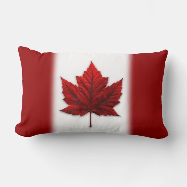 Rectangle Coussin du Canada Coussin du drapeau canadien pers (Recto)
