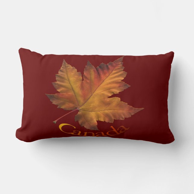 Rectangle Coussin du Canada Personnalisé Canada Coussin souv (Recto)