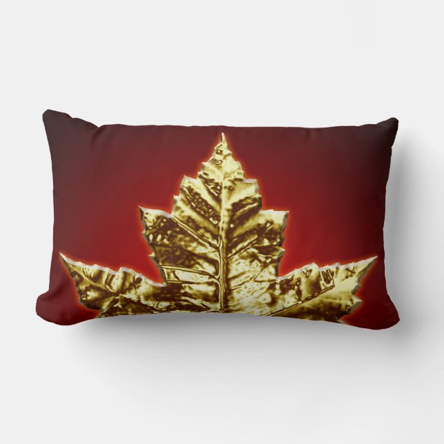 Rectangle Coussin du Canada Personnalisé Canada Coussin souv (Recto)