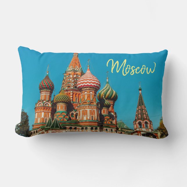 Rectangle Coussin du Coussin russe du Carré rouge moscovite  (Recto)