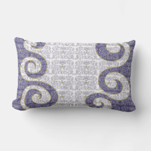 Rectangle Coussin du Seder Lumbar de la Pâque "Passover Pais