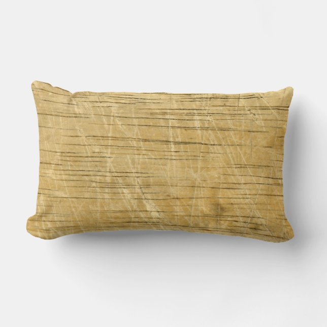 Rectangle Coussin en bois (Recto)