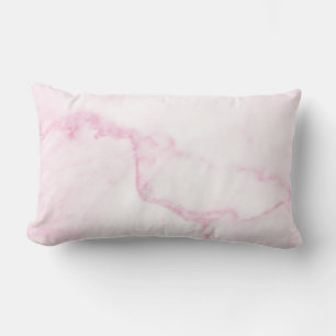 Rectangle Coussin en marbre rose