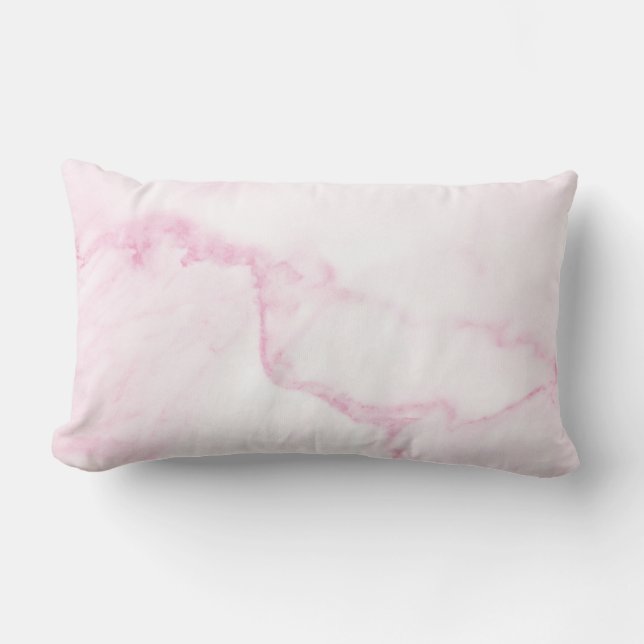 Rectangle Coussin en marbre rose (Recto)
