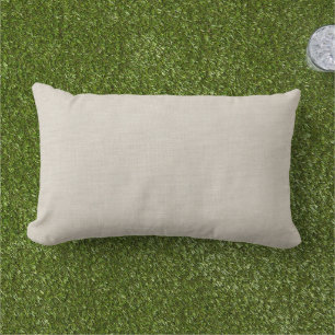 Rectangle Coussin extérieur en faux bourrelet d'ivoire rusti