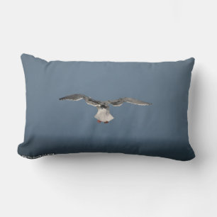 Rectangle Coussin Feuille Seagull