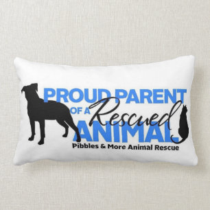 Rectangle Coussin fier de parent de délivrance de PMAR