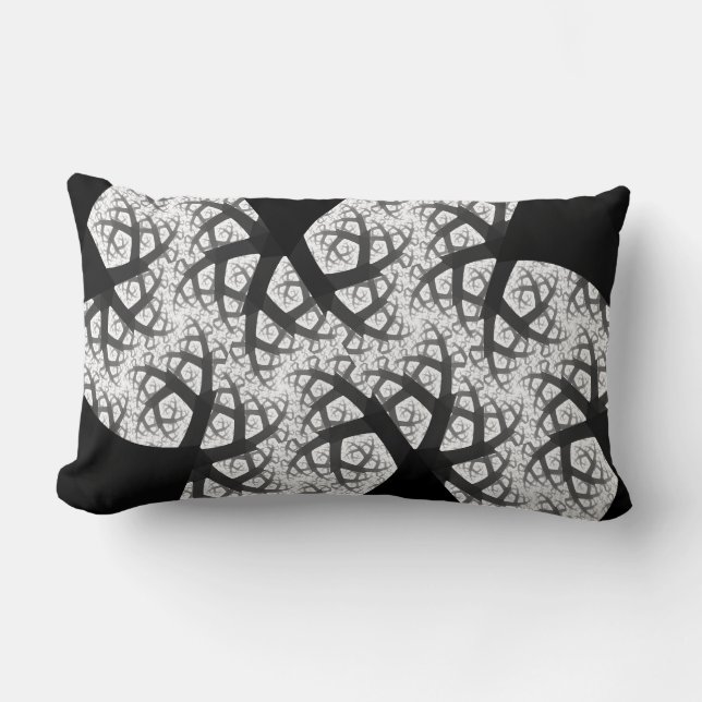 Rectangle Coussin forestier hanté (Recto)