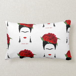 Rectangle Coussin Frida Kahlo pour Home Decor, artiste mexic