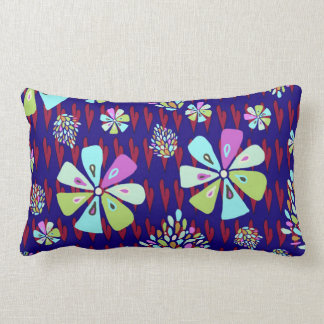 Rectangle Coussin heureux de couleur