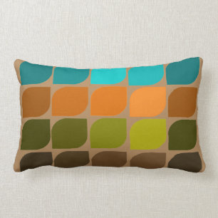 Rectangle Coussin inspiré moderne #52 de la moitié du siè