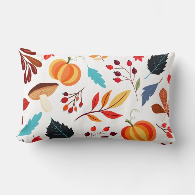 Rectangle Coussin Jeté-Automne (Recto)