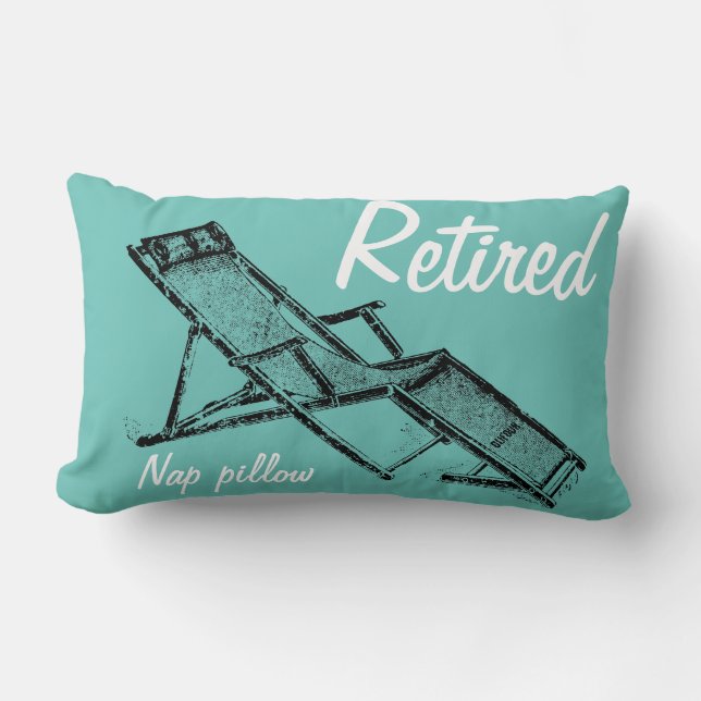 Rectangle Coussin lombaire 2 de petit somme retiré rétro par (Recto)
