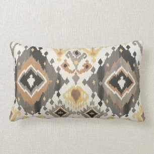 Rectangle Coussin lombaire d'accent d'Ikat