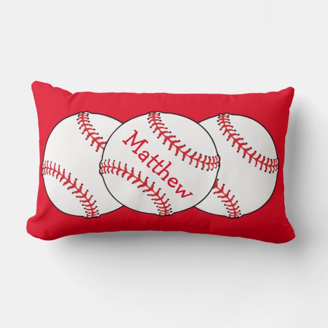 Rectangle Coussin lombaire de base-ball (Recto)