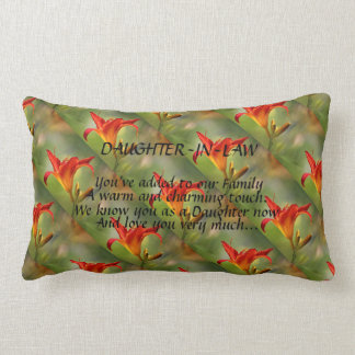 RECTANGLE COUSSIN LOMBAIRE DE "BELLE-FILLE"