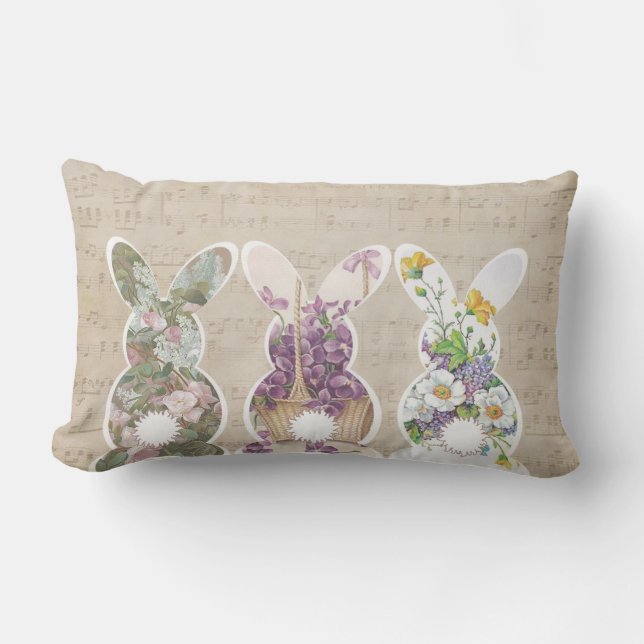 Rectangle Coussin lombaire de lapin (Recto)