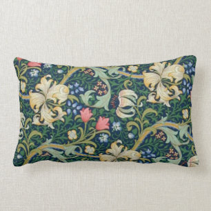 Rectangle Coussin lombaire de lis d'or