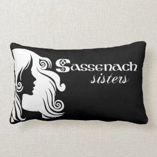 Rectangle Coussin lombaire de logo de soeurs de Sassenach