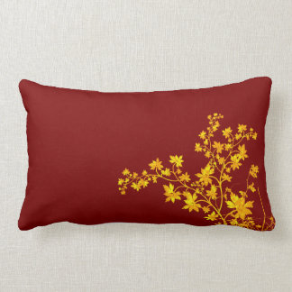 Rectangle Coussin lombaire de MoJo d'Américain de feuille