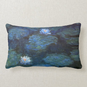 Rectangle Coussin lombaire de Monet Nympheas