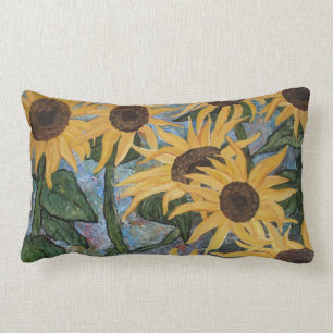 Rectangle Coussin lombaire de tournesol