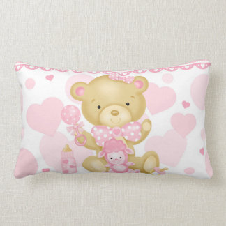 Rectangle Coussin lombaire d'ours de bébé