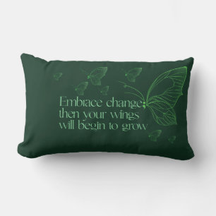 Rectangle Coussin Lombaire Embrasser le Changement