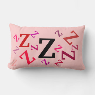 Rectangle Coussin (lombaire) - Lettres multiples