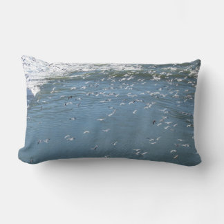 Rectangle Coussin (lombaire) - Mouettes au-dessus de l'océan