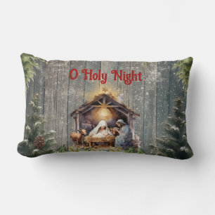 Rectangle Coussin Lombaire Oh Sainte Nuit