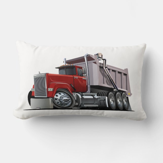 Rectangle Coussin lombaire pour camion à dessin (Recto)