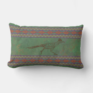 Rectangle Coussin lombaire Southwest Roadrunner Sagebrush Gr