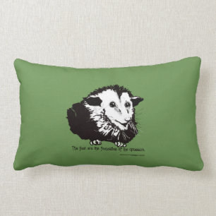 Rectangle Coussin lombaire végétalien