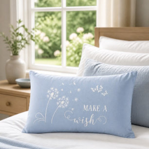 Rectangle Coussin Lombaire Vœu de Pissenlit
