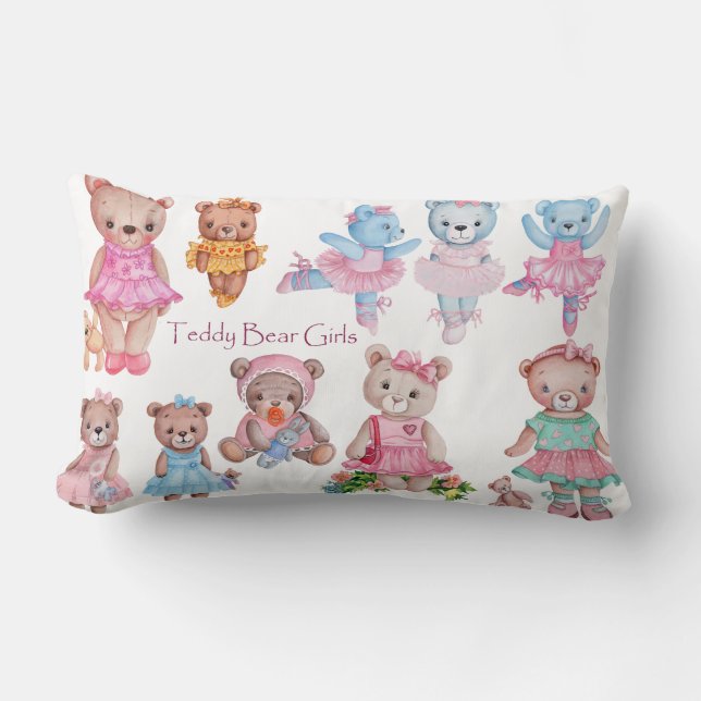 Rectangle Coussin Lumbar 13 pouces x 21 pouces (Recto)