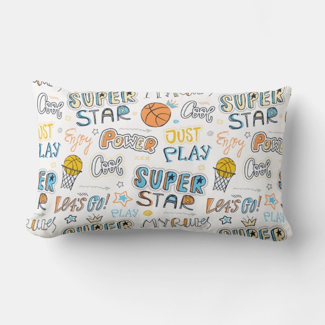 Rectangle Coussin Lumbar 13 pouces x 21 pouces (Recto)