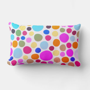Rectangle Coussin Lumbar coloré clair