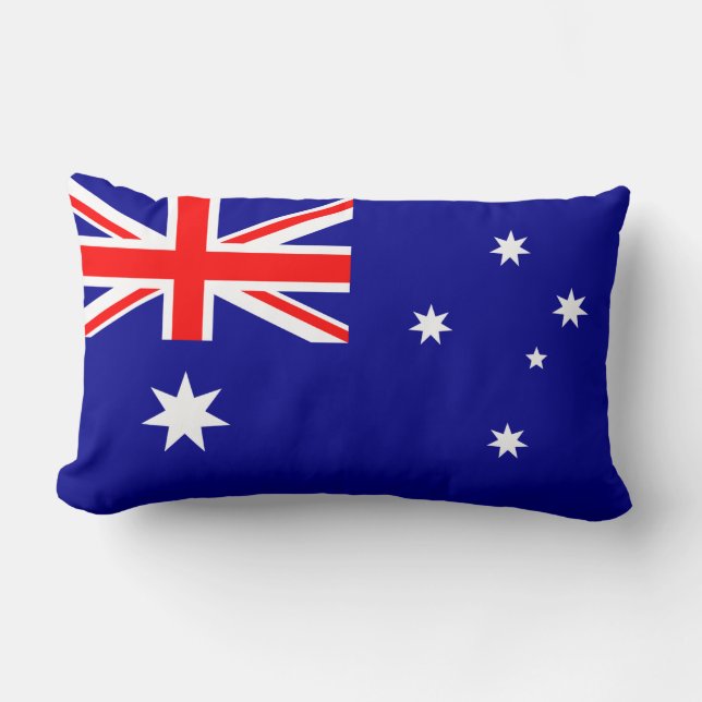 Rectangle Coussin Lumbar du drapeau australien (Recto)