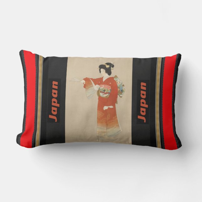 Rectangle Coussin Lumbar du Japon (Recto)