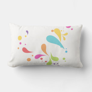 Rectangle Coussin Lumbar du Nouvel An 13" x 21"