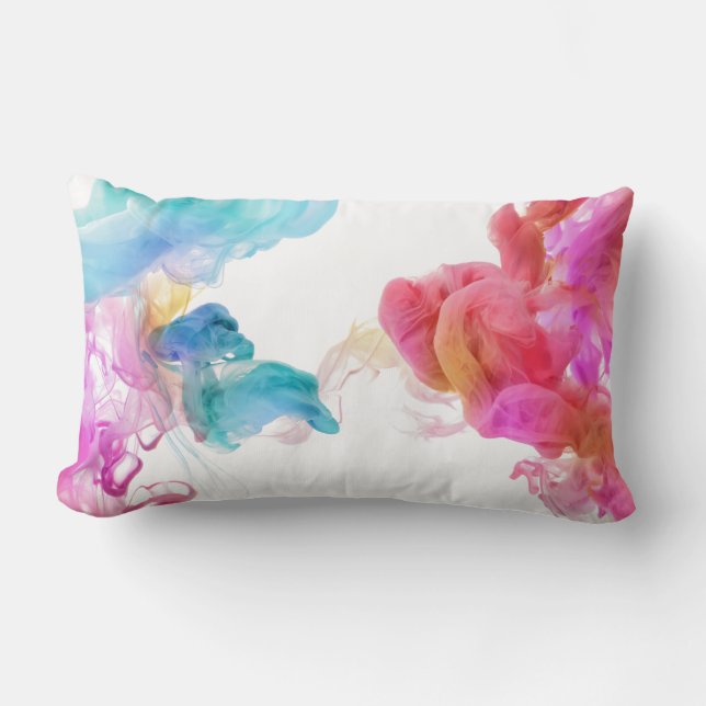 Rectangle Coussin Lumbar du Nouvel An 13" x 21" (Recto)