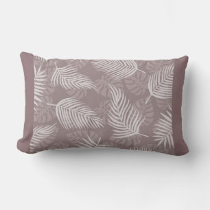 Rectangle Coussin Lumbar Feuille Light Palm