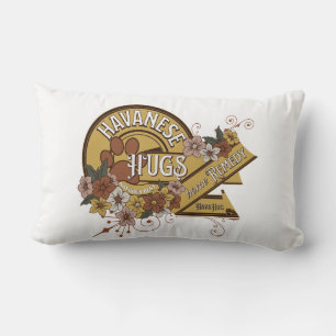 Rectangle Coussin Lumbar, Floral, Cadeau pour Amoureux des c