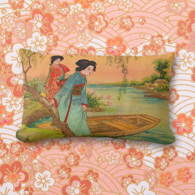 Rectangle Coussin Lumbar japonais Lakeside (Créateur téléchargé)