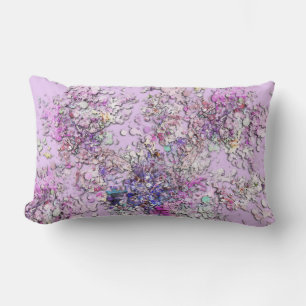 Rectangle Coussin Lumbar Purple Harmony