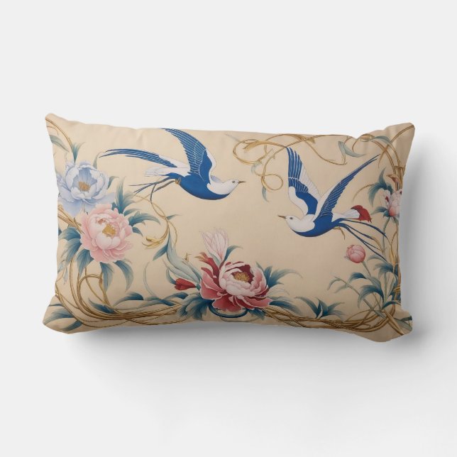 Rectangle Coussin Lumbar traditionnel Perse (Verso)